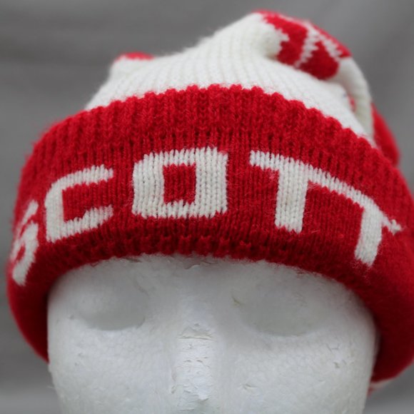 Vintage Wool Beanie / Toque - Scott Tournament of Hearts - Adult One Size - Picture 2 of 8